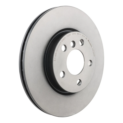 Brembo 09.C349.11 Prime UV Coated Front Brake Rotor, Mini Cooper 2014–2018, Cooper Clubman 2016–2018